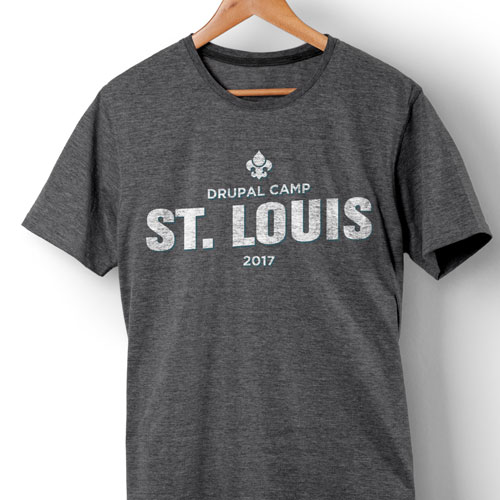 Drupal Camp St. Louis 2017 tshirt